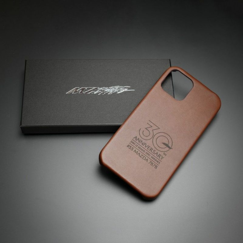MZRacing｜ルマン30th Anniv. レザーiPhoneケース｜その他雑貨｜ブラウン