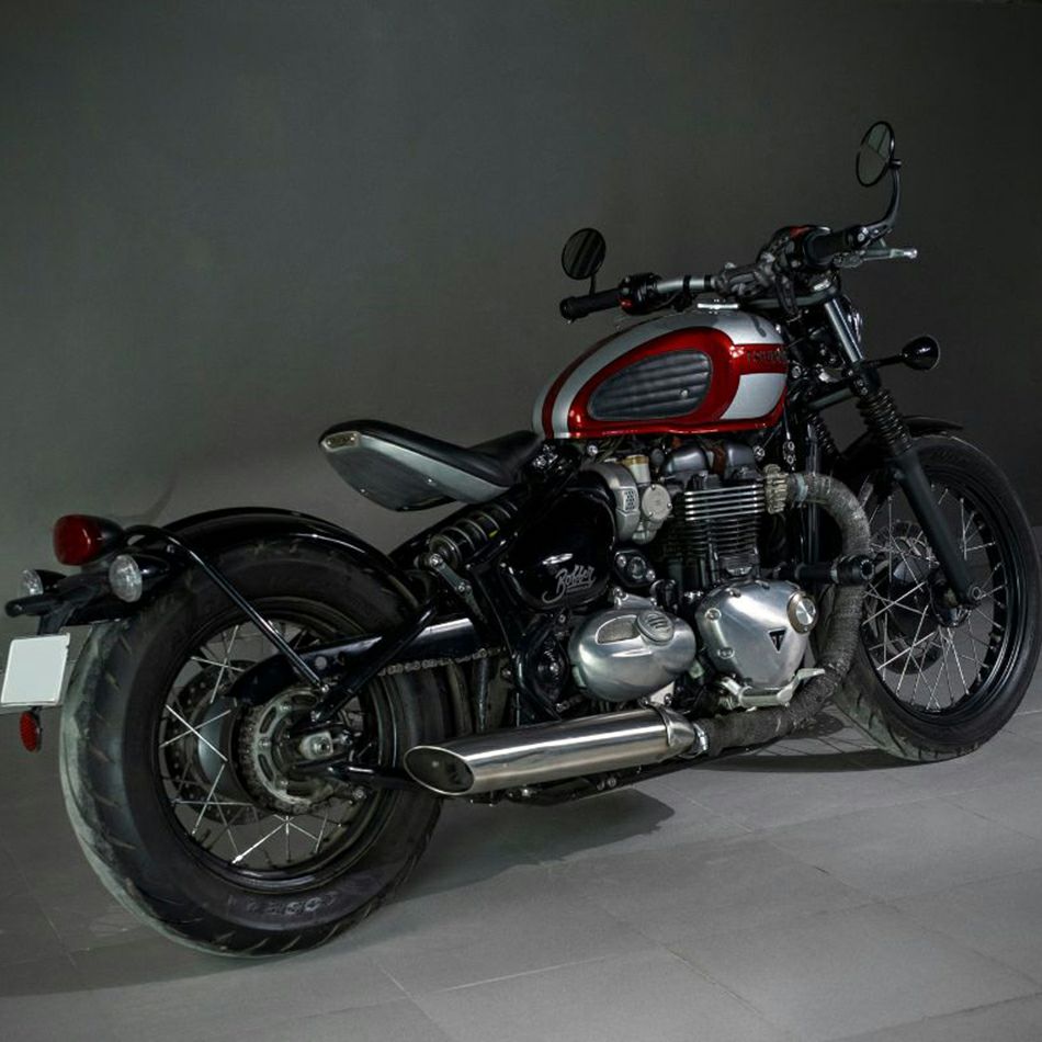 Trip Machine｜タンクパッド レザー クラシック ストライプ｜その他雑貨｜ブラック｜使用イメージ