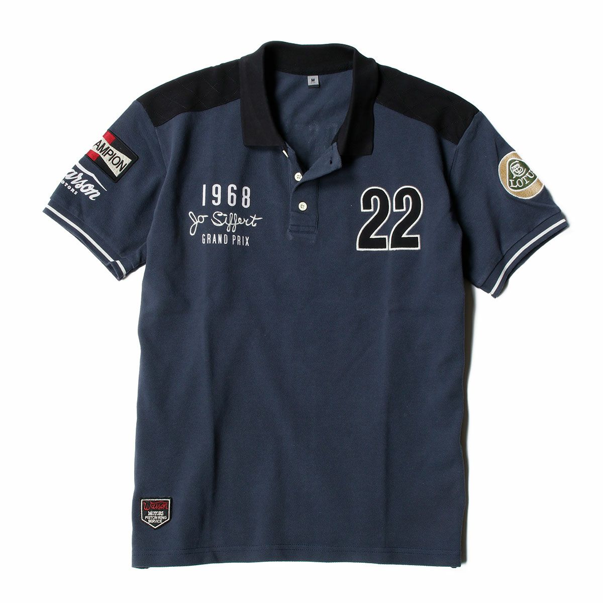 Warson Motors｜シフェール ブランズハッチ ポロ｜ポロシャツ｜ダークブルー