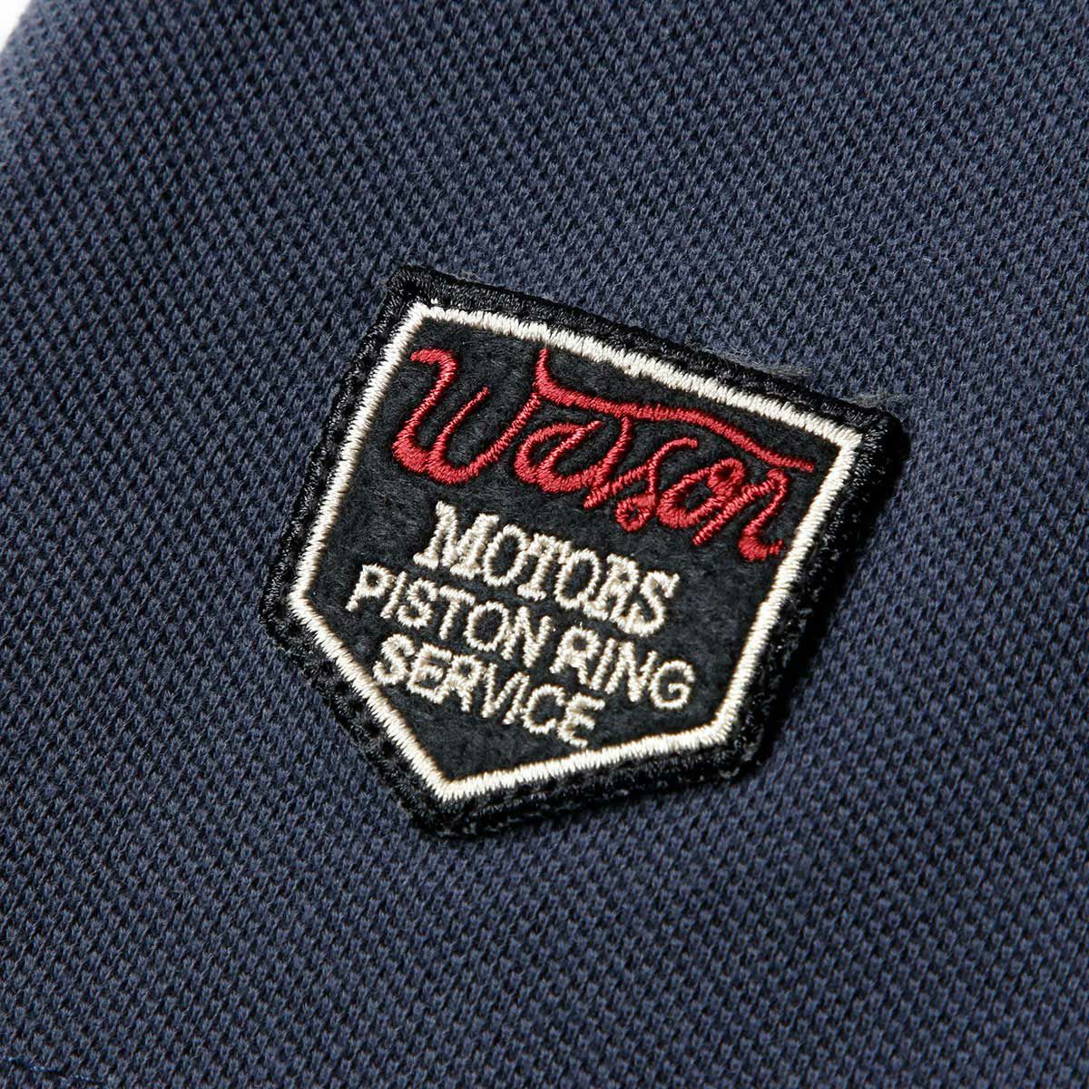Warson Motors｜シフェール ブランズハッチ ポロ｜ポロシャツ｜ダークブルー
