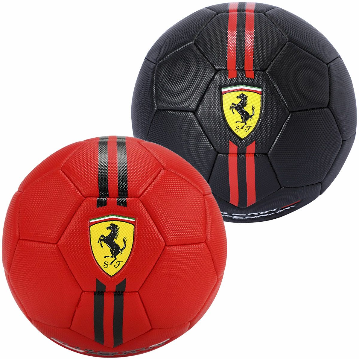 Ferrari｜スクーデリア フェラーリ ストライプ サッカーボール (3号)｜その他雑貨