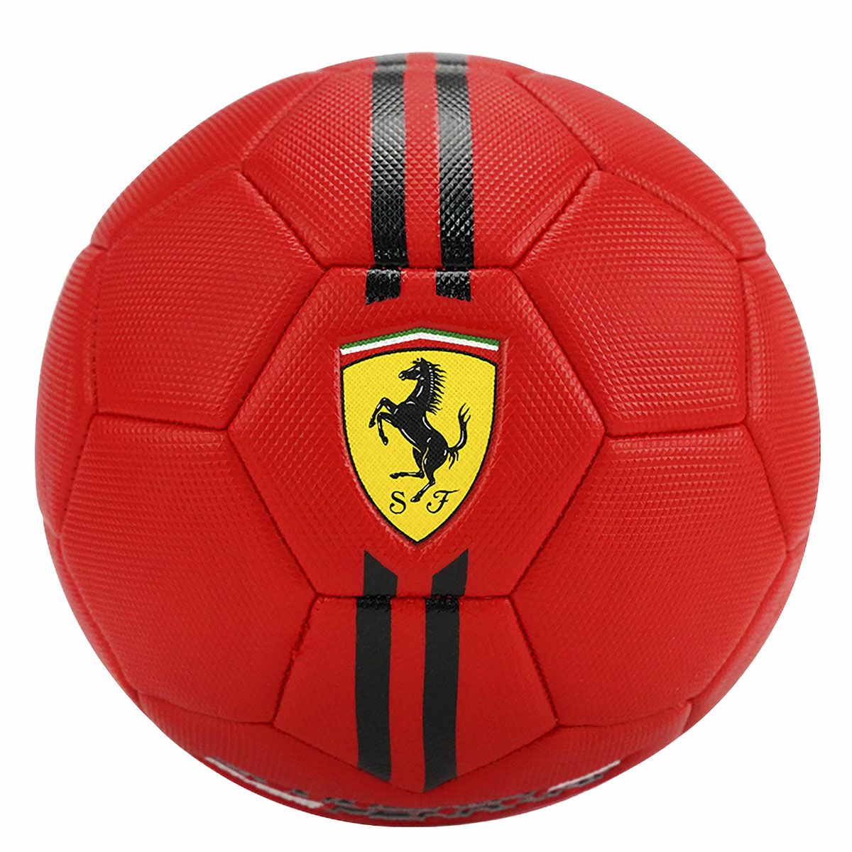 Ferrari｜スクーデリア フェラーリ ストライプ サッカーボール (3号)｜その他雑貨｜レッド
