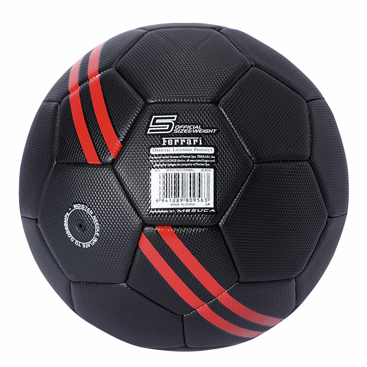 Ferrari｜スクーデリア フェラーリ ストライプ サッカーボール (3号)｜その他雑貨｜ブラック