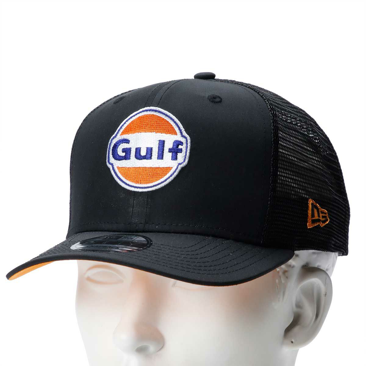 McLaren F1｜マクラーレン ガルフ 9FIFTY メッシュ キャップ｜帽子｜ブラック｜着用