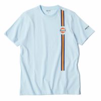 McLaren F1｜マクラーレン ガルフ CORE ロゴ Tシャツ｜デリケートブルー
