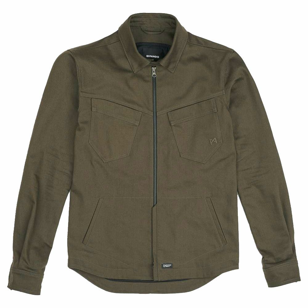 PANDO MOTO｜カポ コア 02｜ファブリック｜カーキ