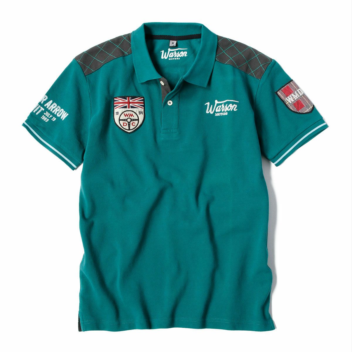Warson Motors｜ドライバーズ クラブ ポロ｜ポロシャツ｜グリーン