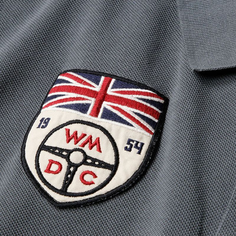 Warson Motors｜ドライバーズ クラブ ポロ｜ポロシャツ｜ガンメタリック