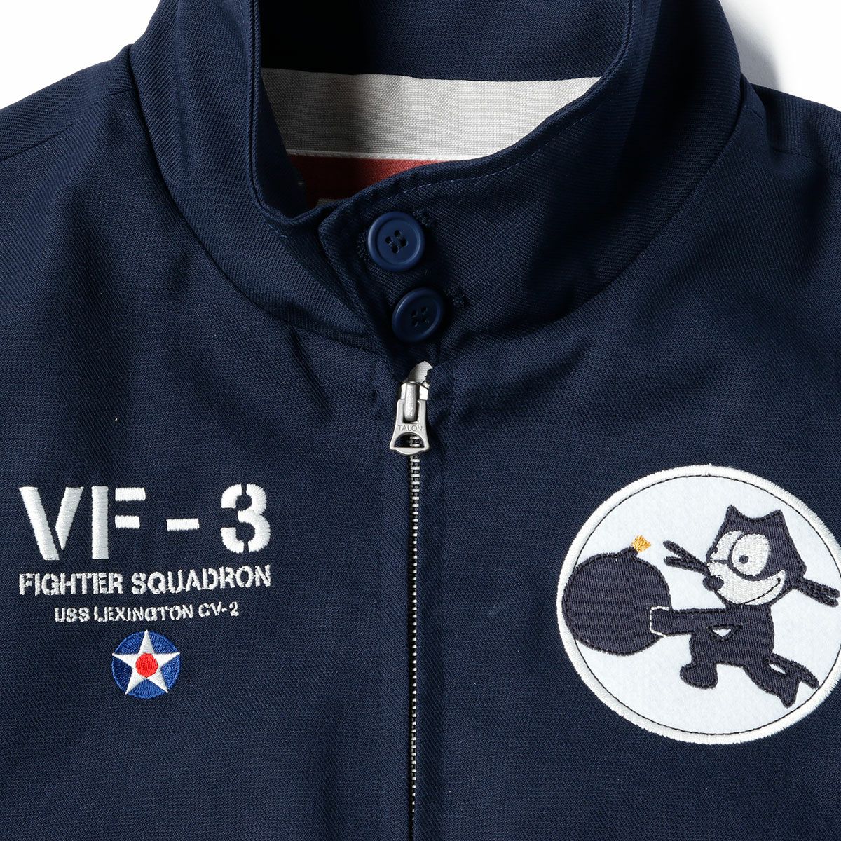 BARNSTORMER｜F4F-3 ”WILDCAT” ブルゾン｜アウター｜ネイビー