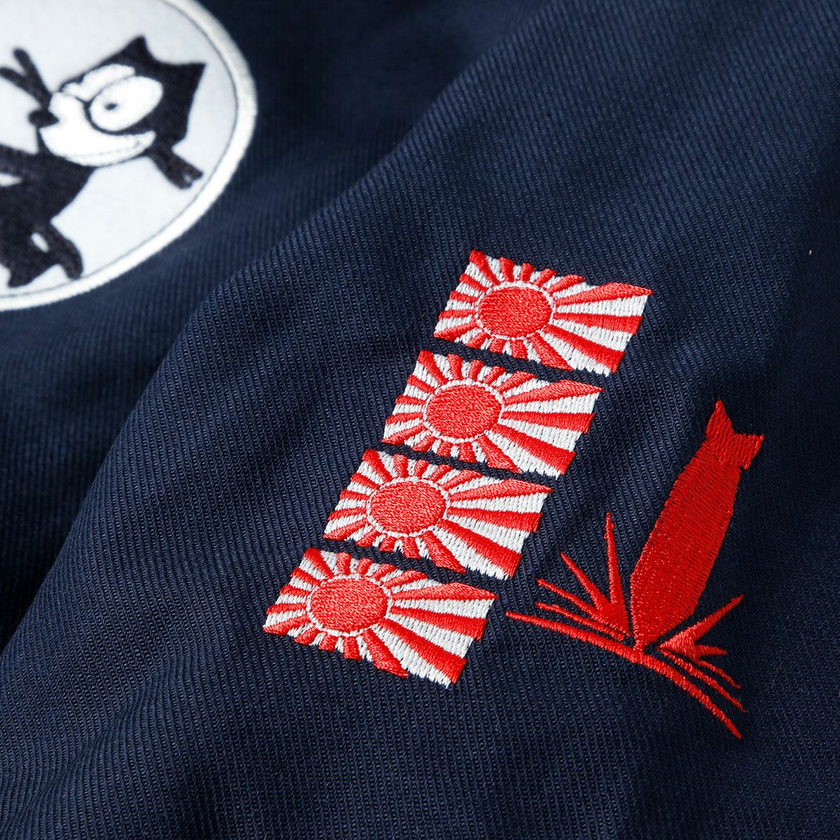 BARNSTORMER｜F4F-3 ”WILDCAT” ブルゾン｜アウター｜ネイビー