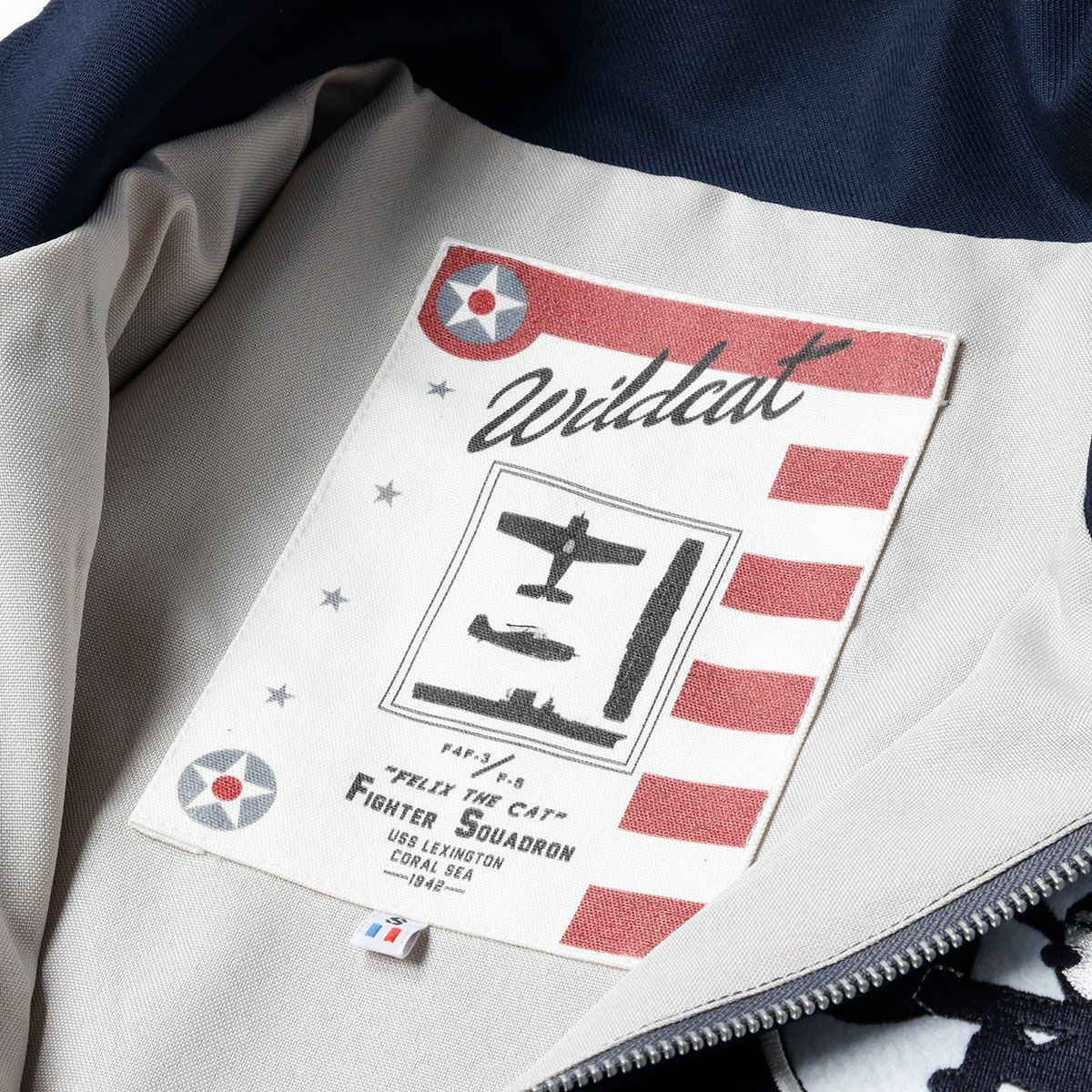 BARNSTORMER｜F4F-3 ”WILDCAT” ブルゾン｜アウター｜ネイビー