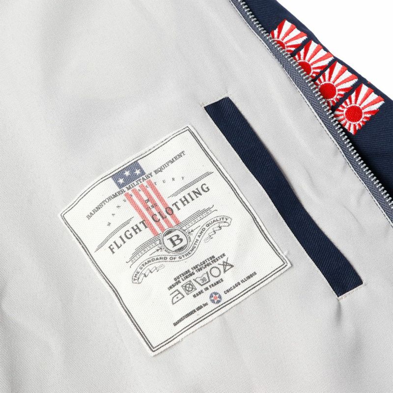 BARNSTORMER｜F4F-3 ”WILDCAT” ブルゾン｜アウター｜ネイビー