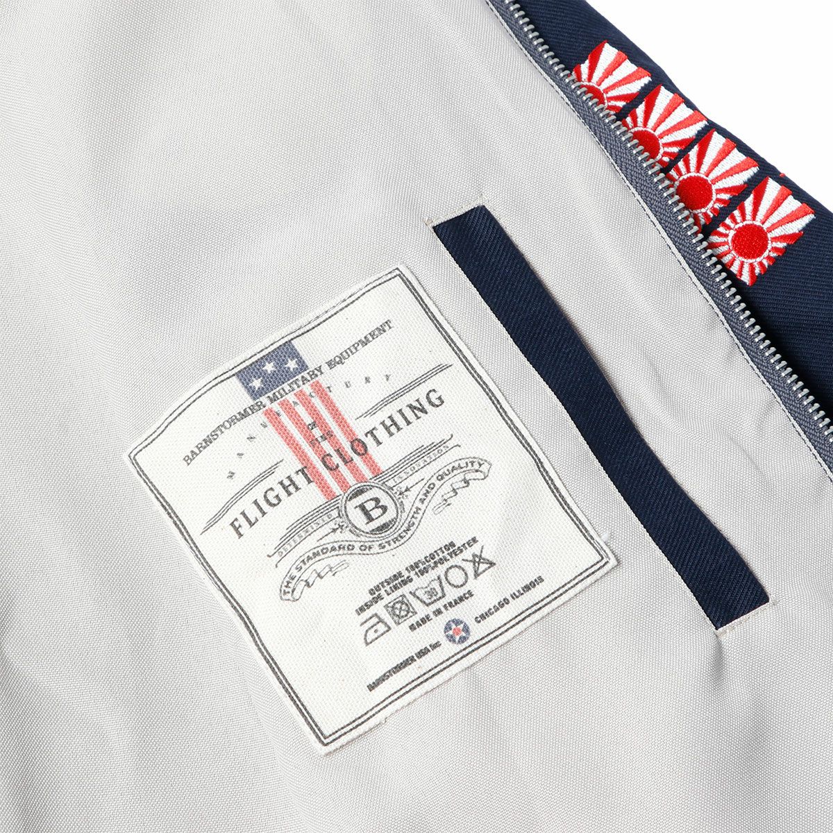 BARNSTORMER｜F4F-3 ”WILDCAT” ブルゾン｜アウター｜ネイビー