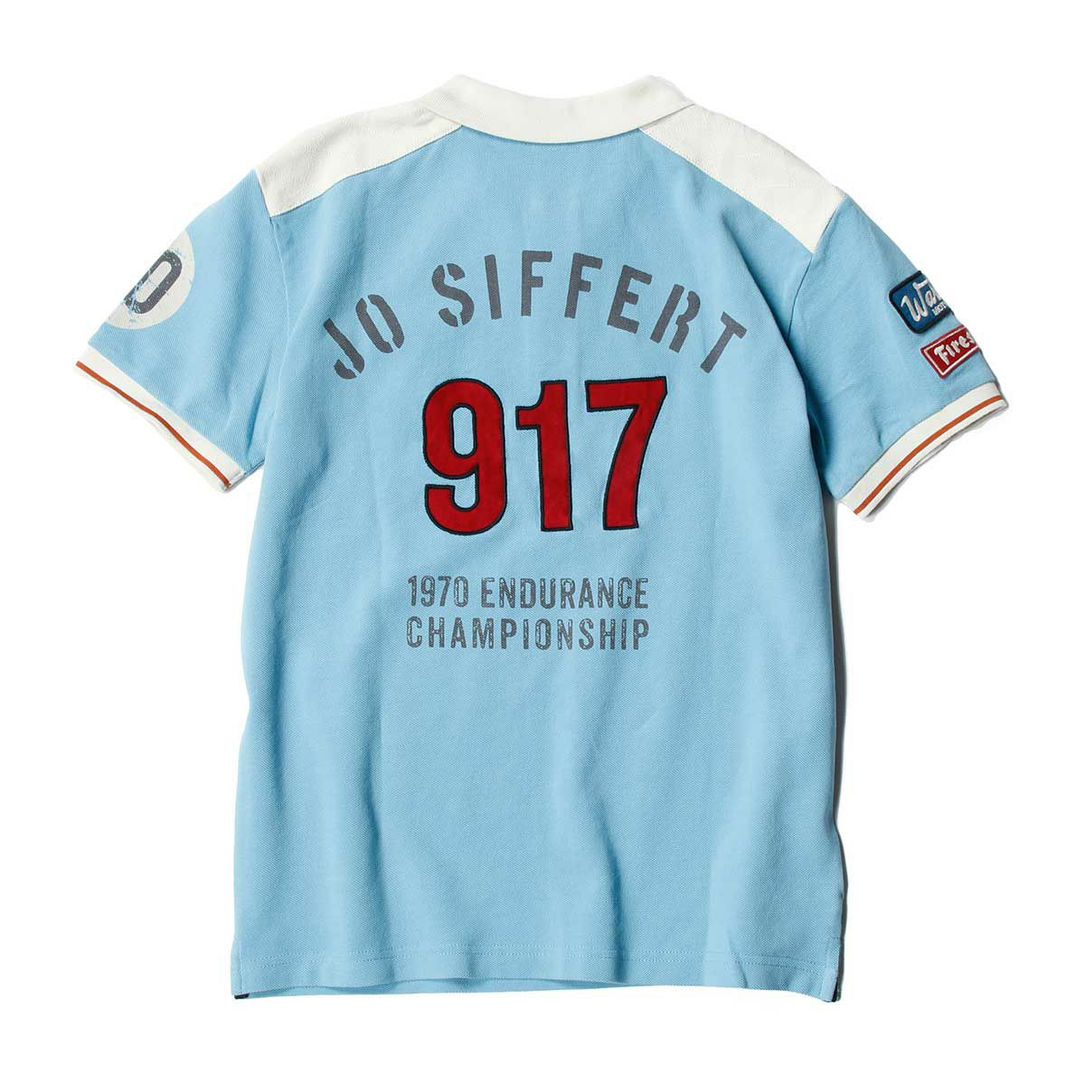 Warson Motors｜シフェール 917 ポロ｜ポロシャツ｜ブルー