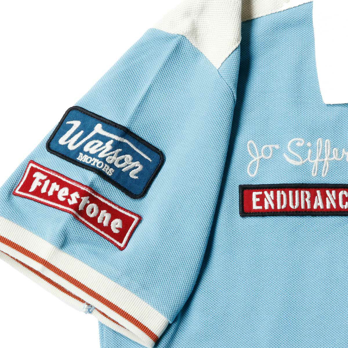 Warson Motors｜シフェール 917 ポロ｜ポロシャツ｜ブルー