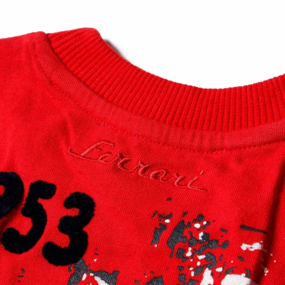 Ferrari｜フェラーリ キッズ Fireball Tシャツ｜レッド