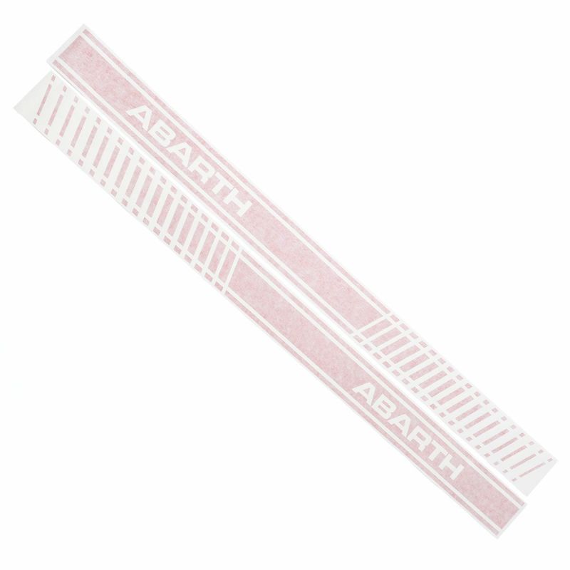 Abarth｜アバルト 500/595 サイドストライプ ステッカー 左右セット｜レッド