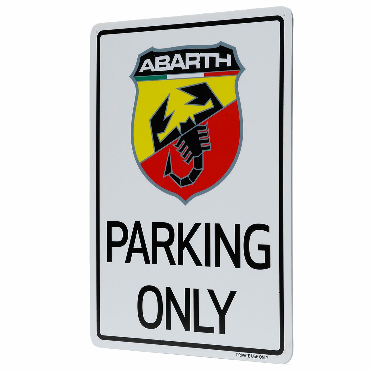 Abarth｜アバルト PARKING ONLY ボード｜その他雑貨