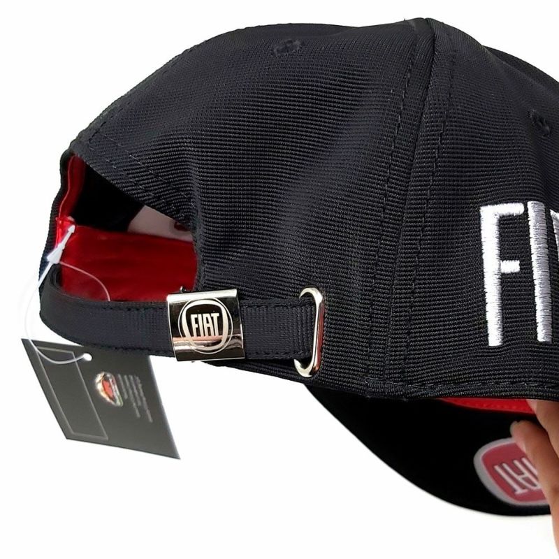 FIAT｜フィアット ベースボール キャップ｜帽子｜ブラック