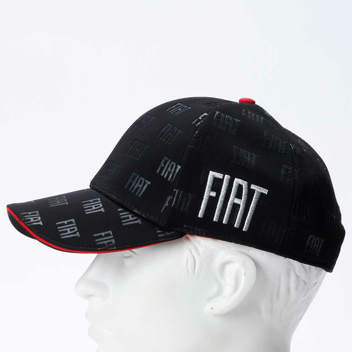 FIAT｜フィアット ベースボール キャップ｜帽子｜ブラック｜着用