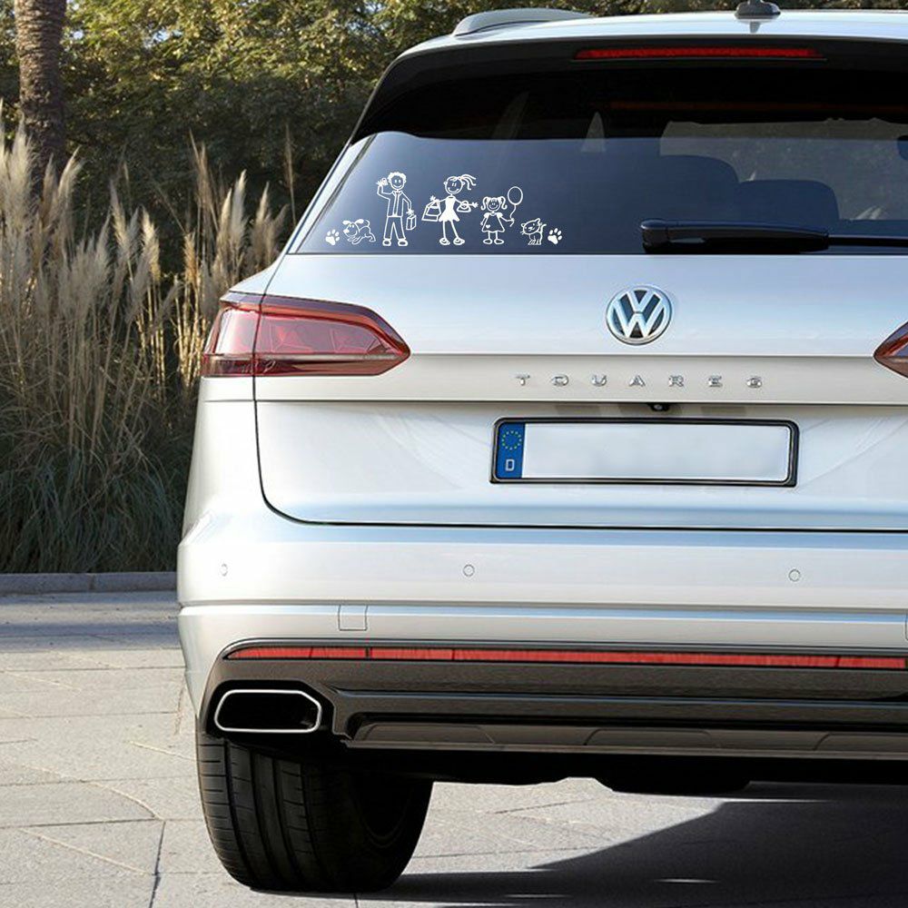 Family Stickers｜Mamma Incinta ステッカー｜ホワイト