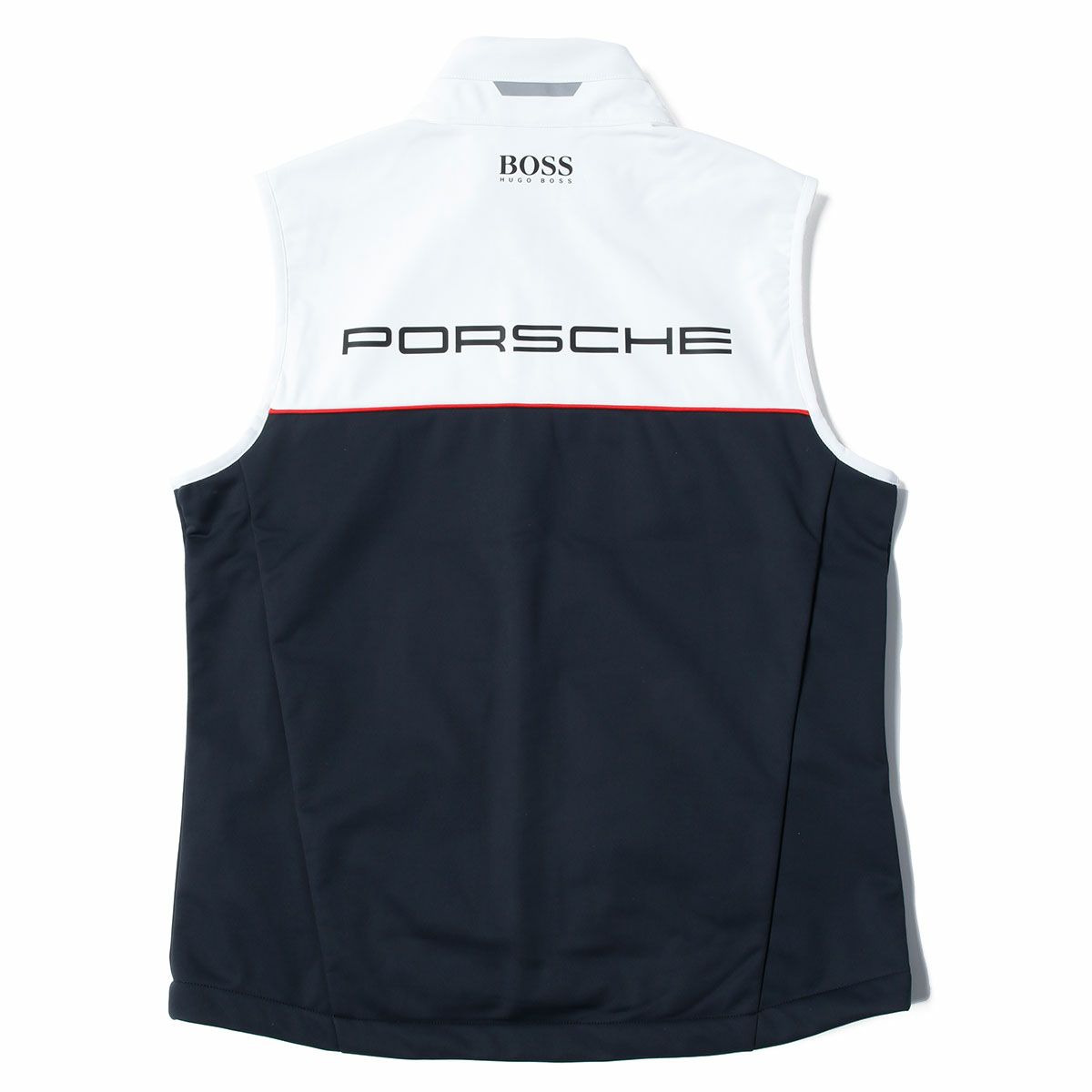 PORSCHE｜ポルシェ RP チーム ジレ｜ベスト｜ブラック×ホワイト