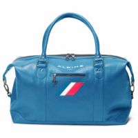 CLASSIC LEGEND MOTORS｜アルピーヌ A110 48H レザーバッグ｜ボストンバッグ｜オーシャンブルー