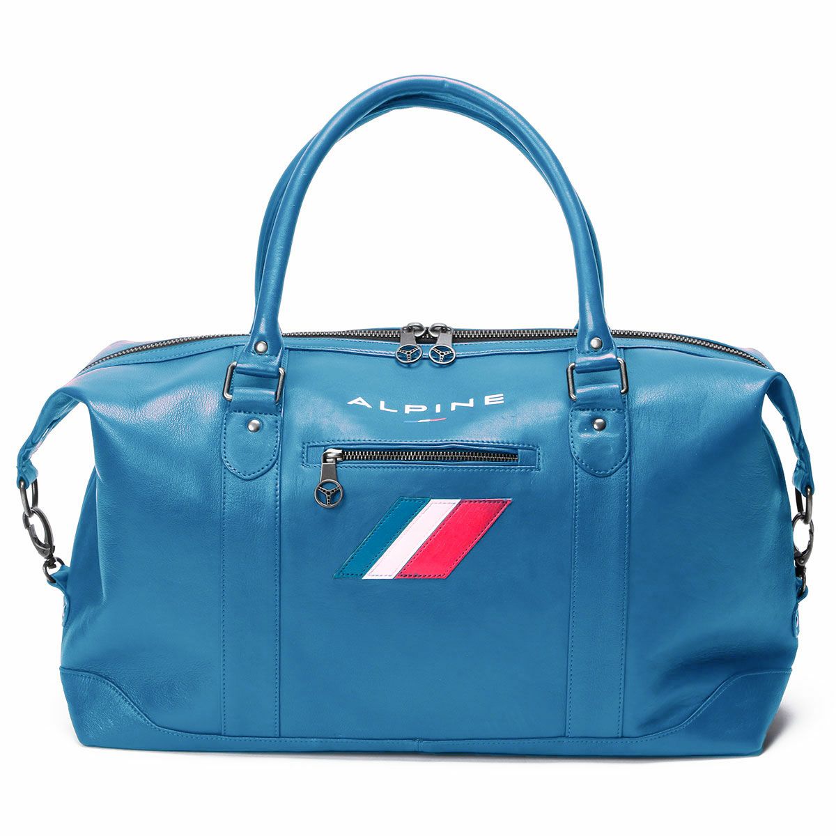 CLASSIC LEGEND MOTORS｜アルピーヌ A110 48H レザーバッグ｜ボストンバッグ｜オーシャンブルー
