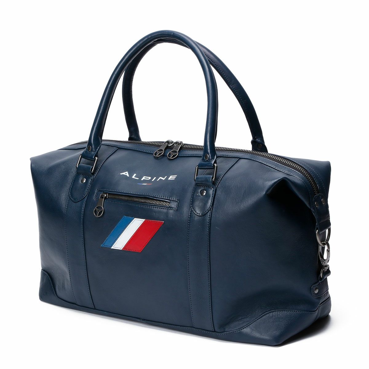 CLASSIC LEGEND MOTORS｜アルピーヌ A110 48H レザーバッグ｜ボストンバッグ｜ロイヤルブルー