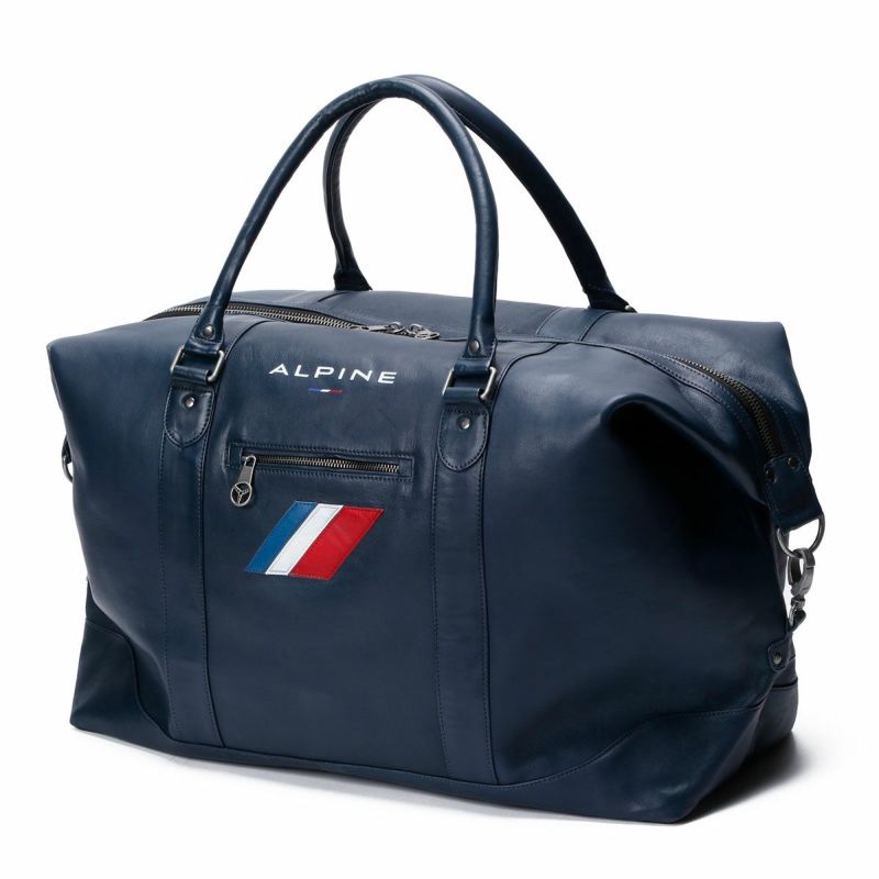 CLASSIC LEGEND MOTORS｜アルピーヌ A310 72H レザーバッグ｜ボストンバッグ｜ロイヤルブルー