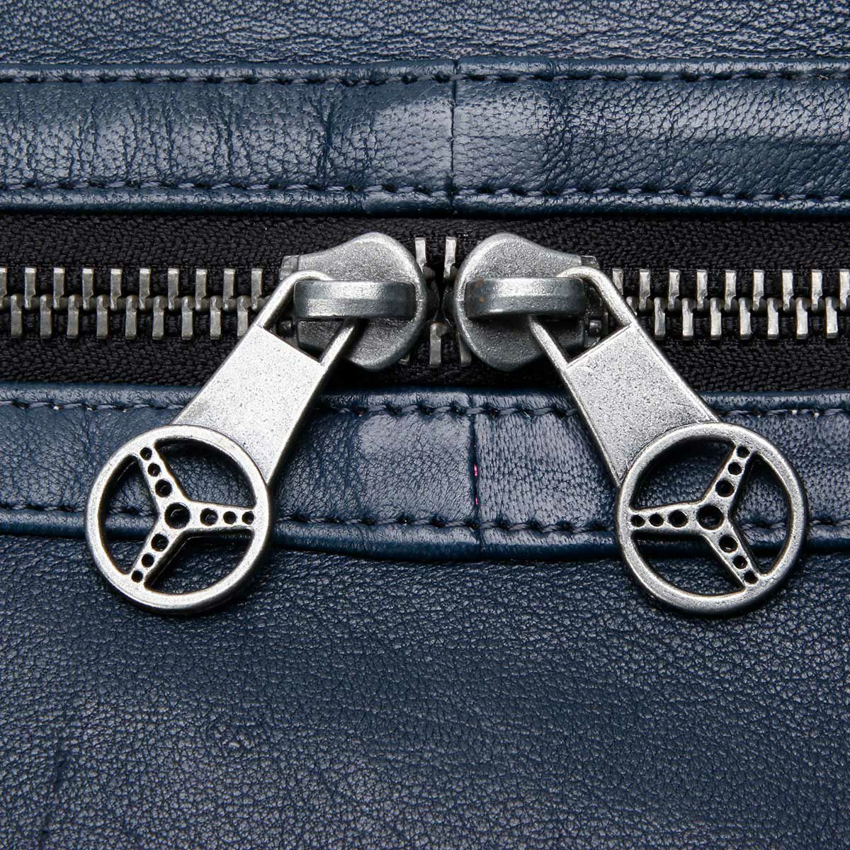 CLASSIC LEGEND MOTORS｜アルピーヌ A310 72H レザーバッグ｜ボストンバッグ｜ロイヤルブルー