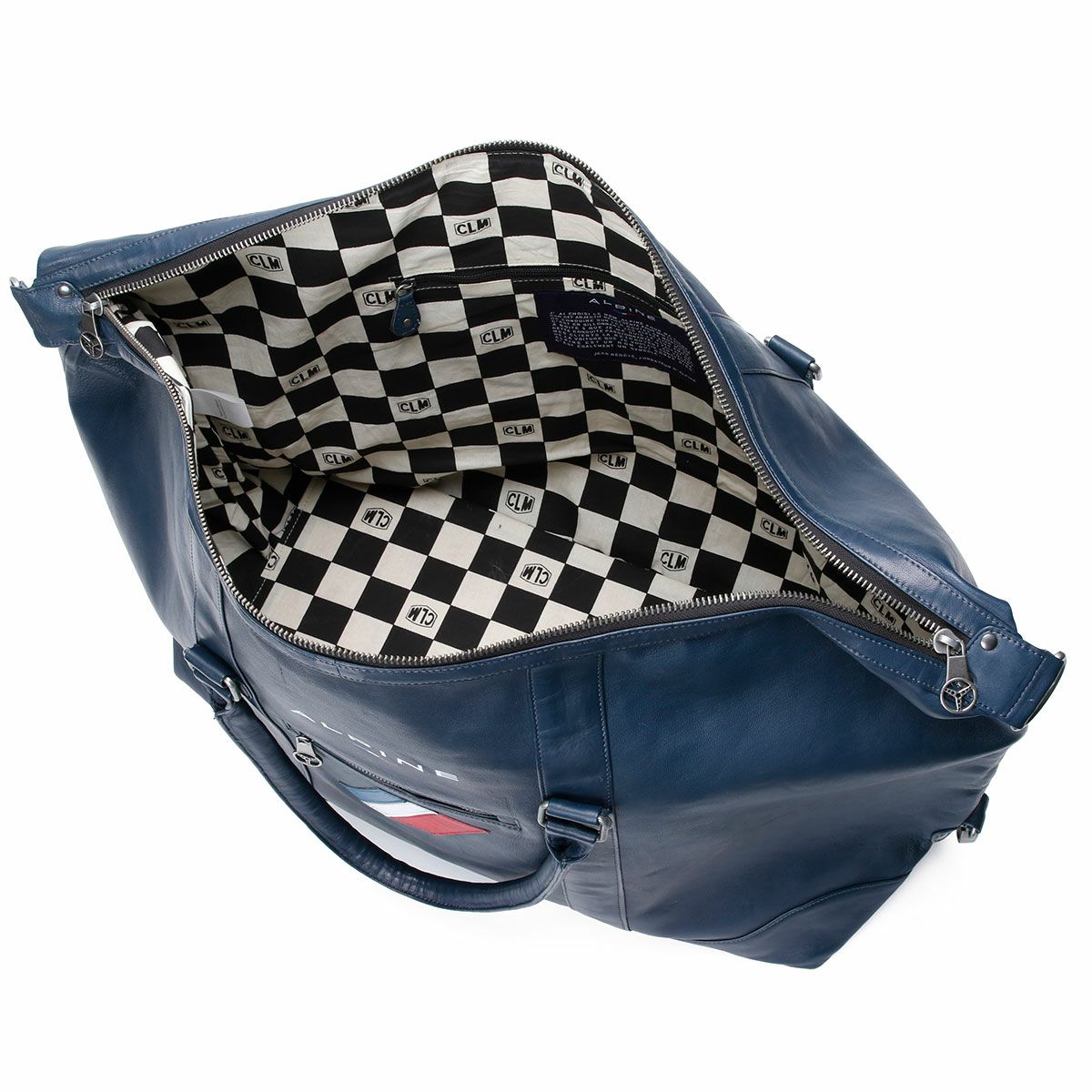 CLASSIC LEGEND MOTORS｜アルピーヌ A310 72H レザーバッグ｜ボストンバッグ｜ロイヤルブルー