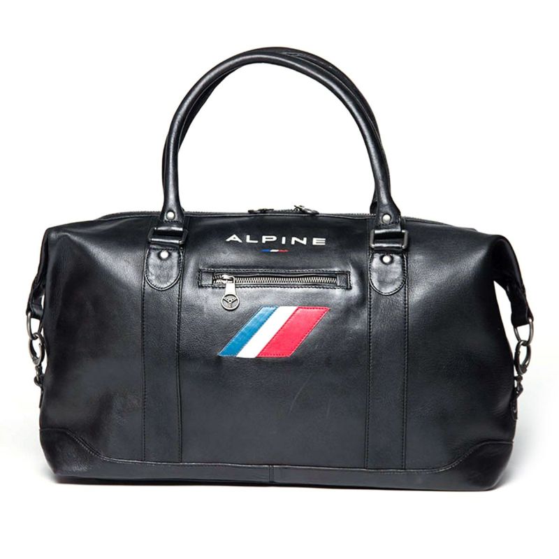 CLASSIC LEGEND MOTORS｜アルピーヌ A310 72H レザーバッグ｜ボストンバッグ｜ブラック