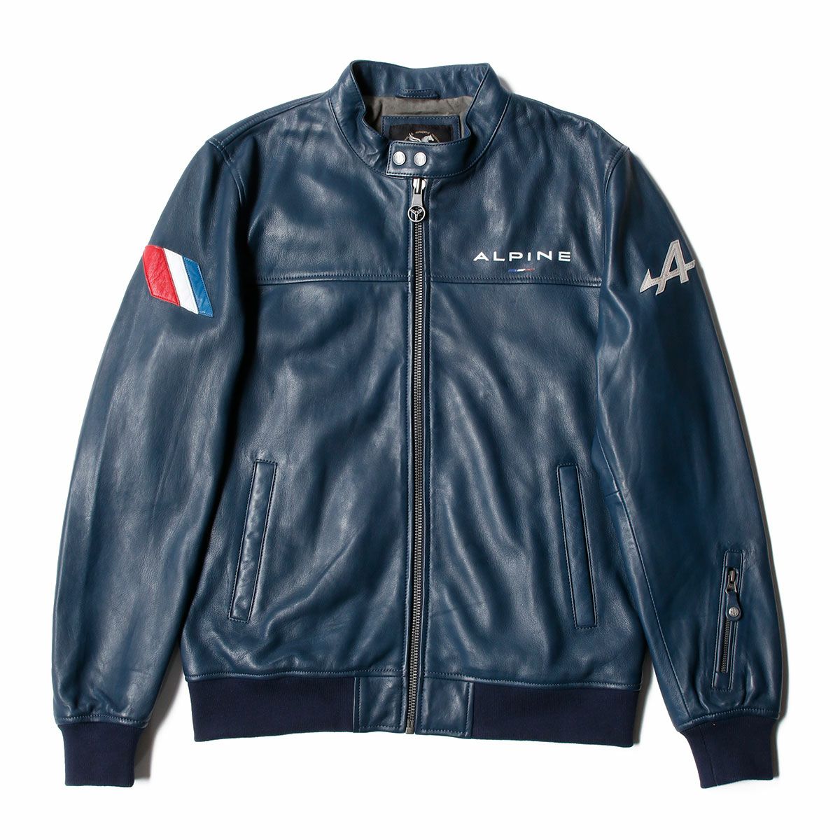 CLASSIC LEGEND MOTORS｜アルピーヌ JEAN レザージャケット｜アウター｜ロイヤルブルー