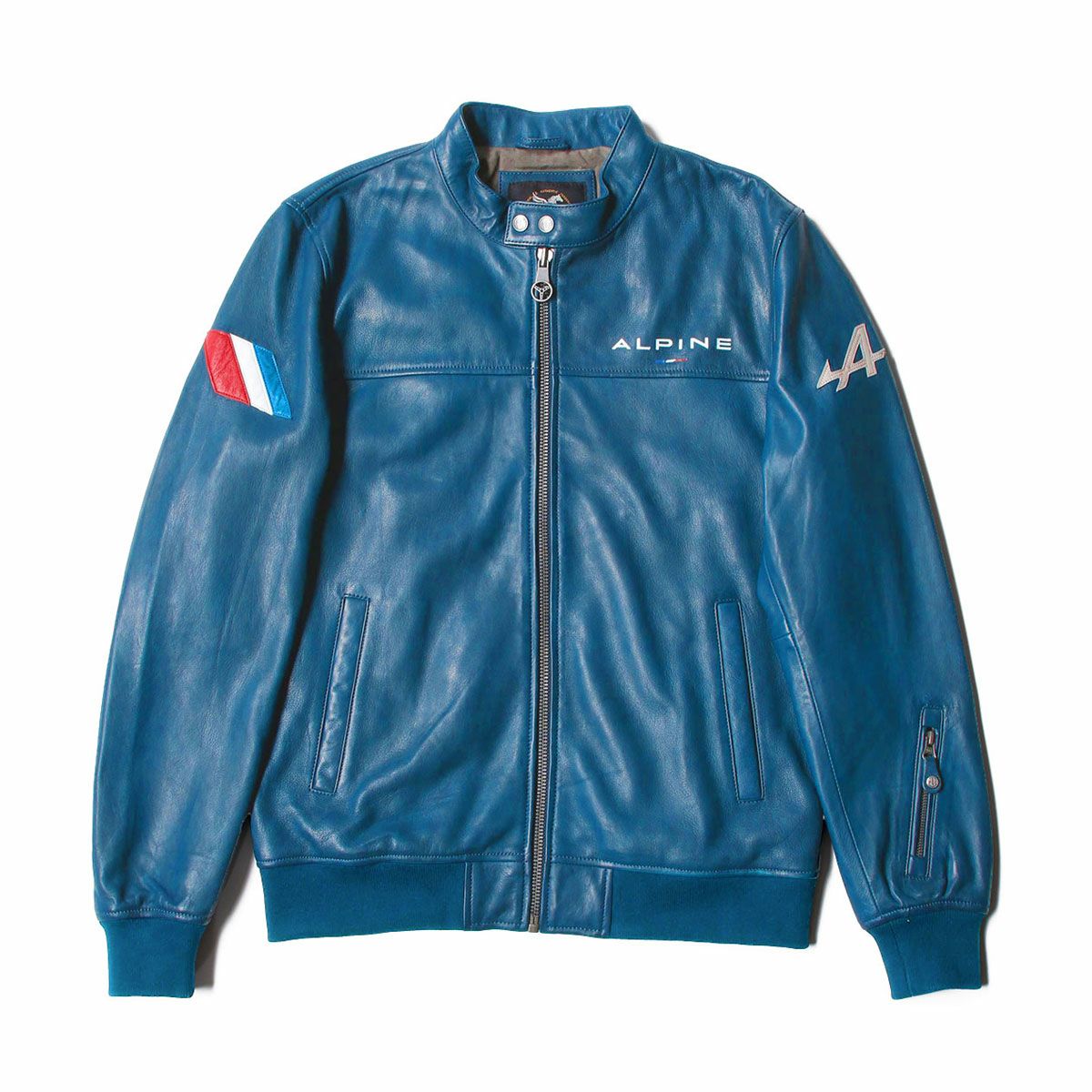 CLASSIC LEGEND MOTORS｜アルピーヌ JEAN レザージャケット｜アウター｜オーシャンブルー