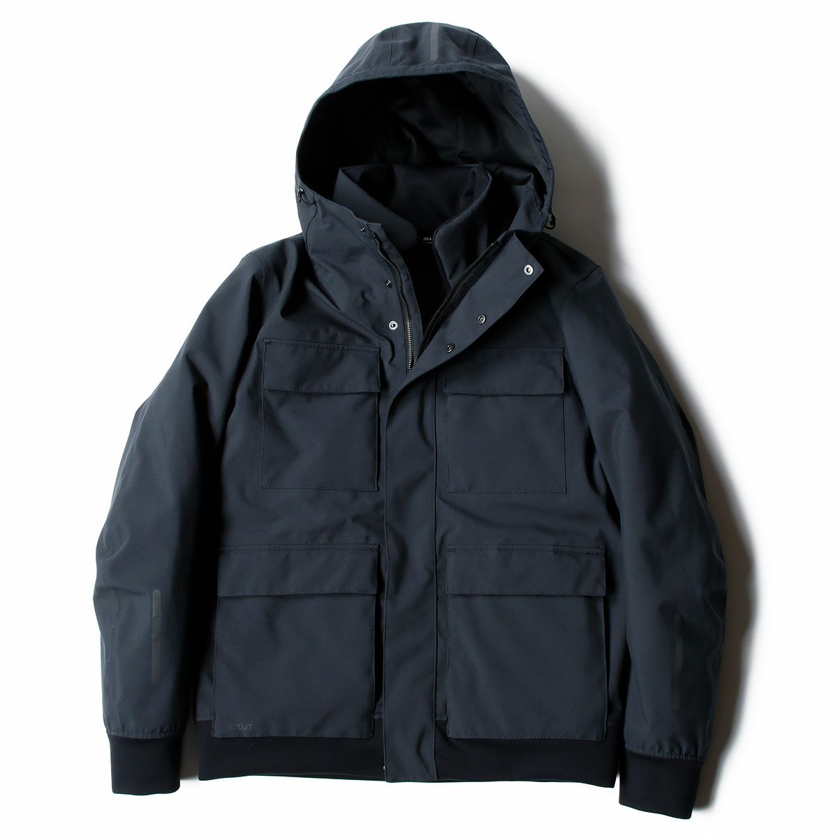 SPIDI｜ライディング パーカー｜ファブリック｜アントラシート