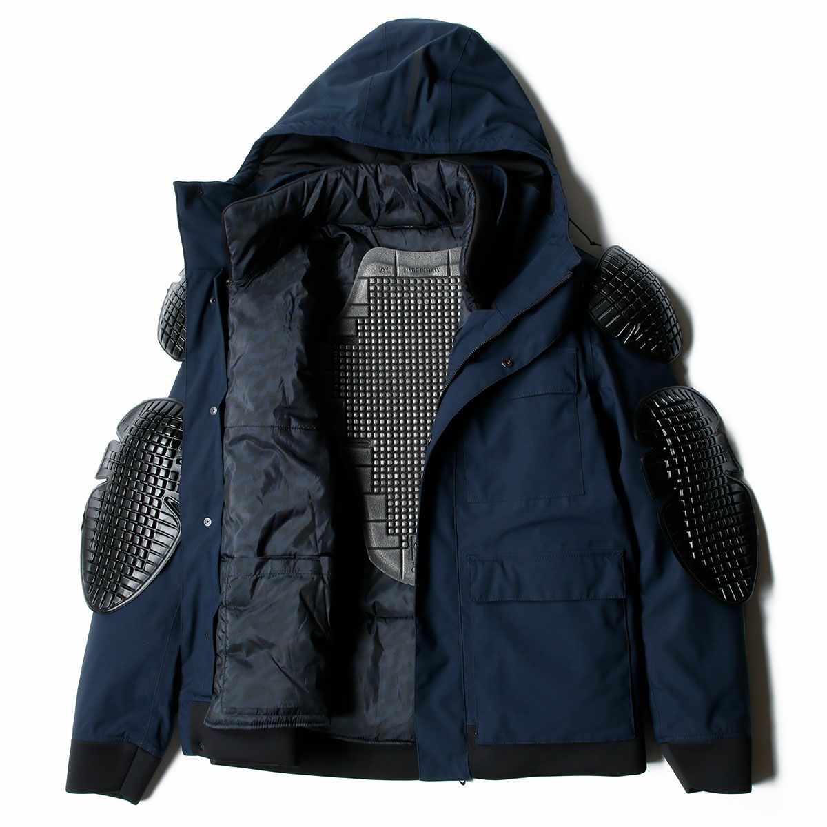 SPIDI｜ライディング パーカー｜ファブリック｜ブルー