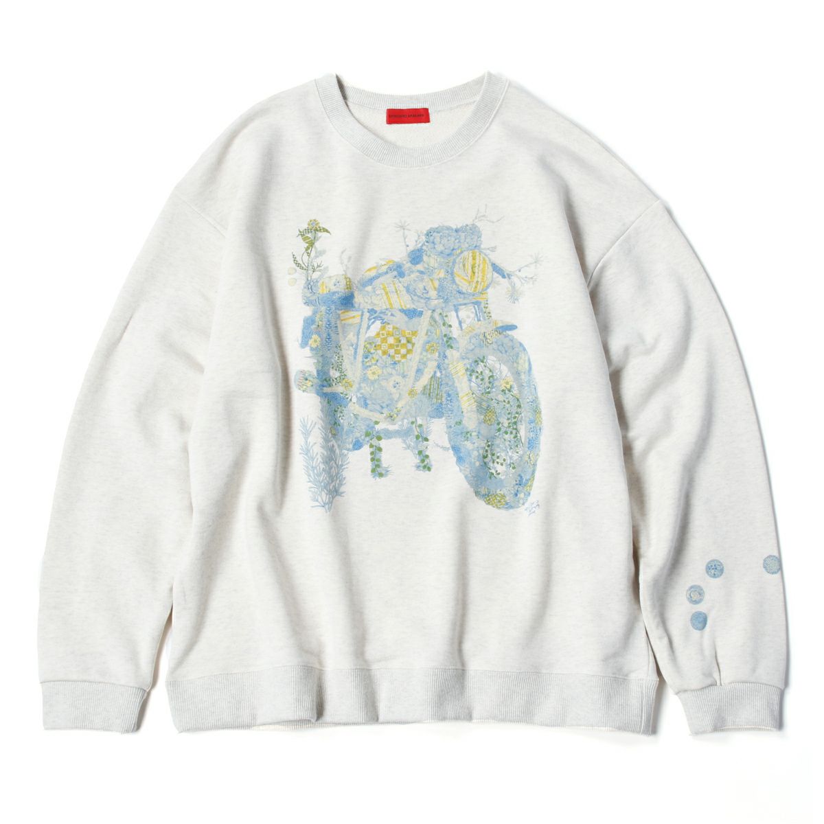 SHINICHIRO ARAKAWA｜ハーモニック アグスタ スウェット｜オートミール