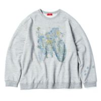 SHINICHIRO ARAKAWA｜ハーモニック アグスタ スウェット｜グレー