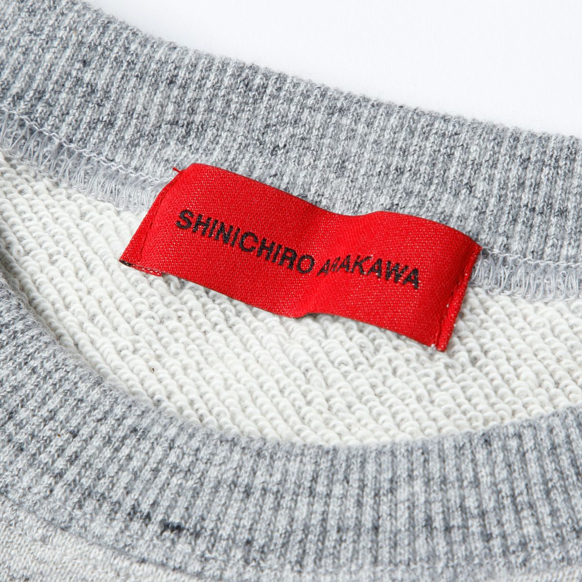 SHINICHIRO ARAKAWA｜ハーモニック アグスタ スウェット｜グレー