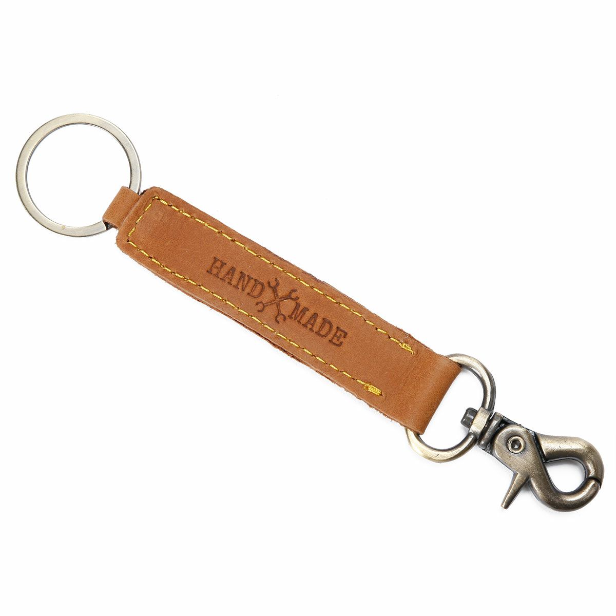 Trip Machine｜クラシック キーリング｜キーホルダー｜ヴィンテージタン