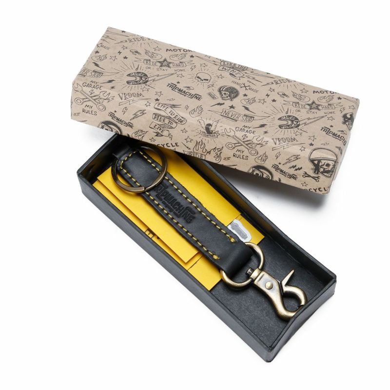 Trip Machine｜クラシック キーリング｜キーホルダー｜ブラック