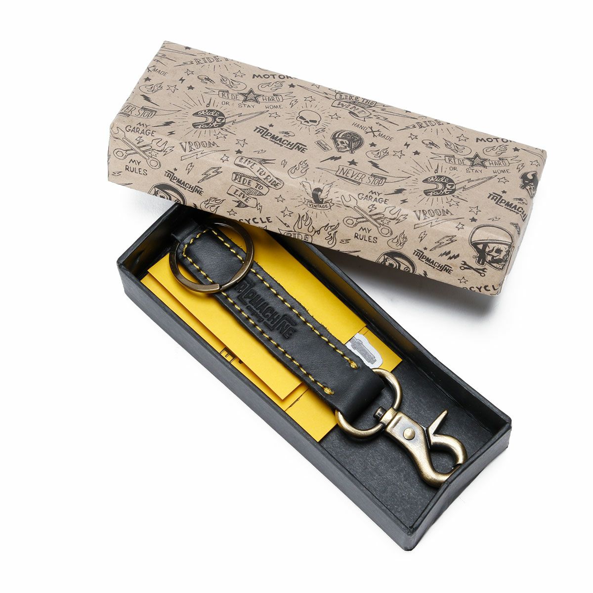 Trip Machine｜クラシック キーリング｜キーホルダー｜ブラック