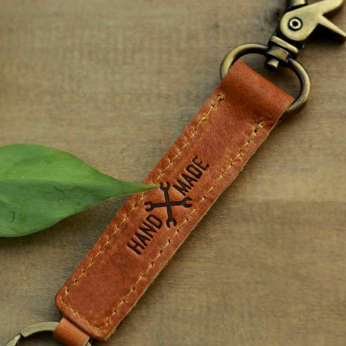 Trip Machine｜クラシック キーリング｜キーホルダー｜ヴィンテージタン