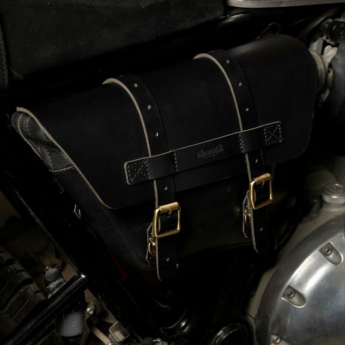 Trip Machine｜ウィングマン サイド パネル （左右ペア）｜サイドバッグ｜ブラック｜使用イメージ