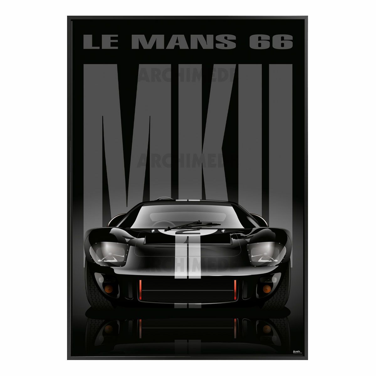 Le Mans 24h｜THE WINNERS 2 (100 × 70cm)｜ポスター｜LFORD1966