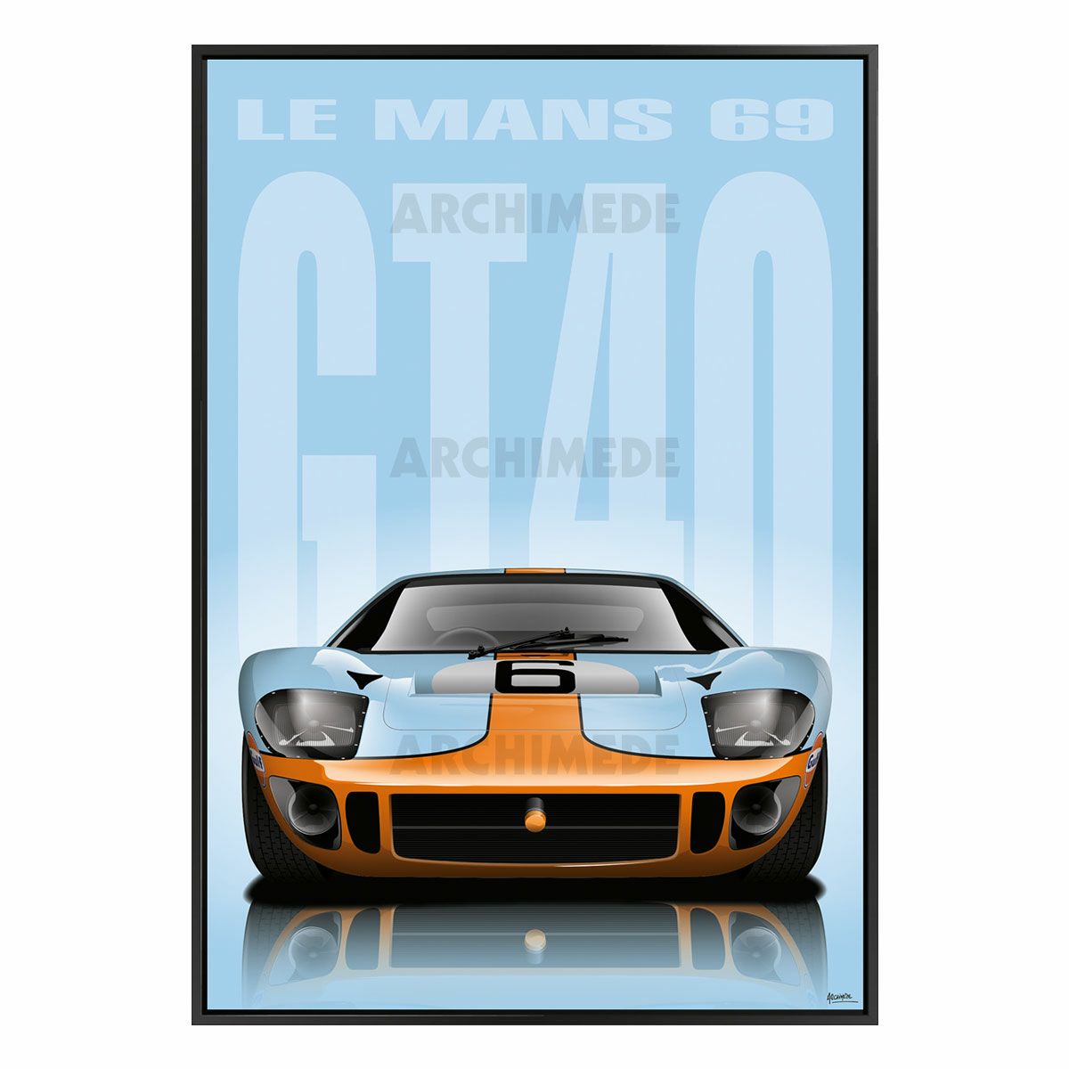 Le Mans 24h｜THE WINNERS 2 (100 × 70cm)｜ポスター｜LFORD1969