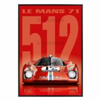 Le Mans 24h｜THE WINNERS 2 (100 × 70cm)｜ポスター｜L512MFace1971#12