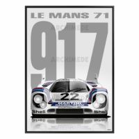 Le Mans 24h｜THE WINNERS 2 (100 × 70cm)｜ポスター｜L917MartiniFace1971