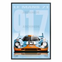 Le Mans 24h｜THE WINNERS 2 (100 × 70cm)｜ポスター｜L917GulfFace1971